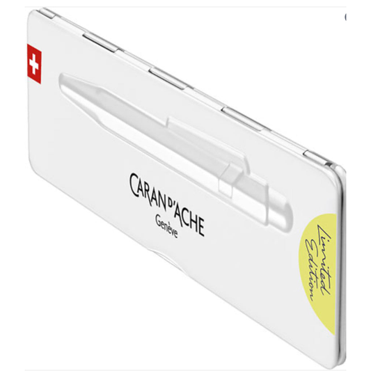 Caran D‘Ache 849.462 fluorescent yellow pastel ballpoint pen - LE New