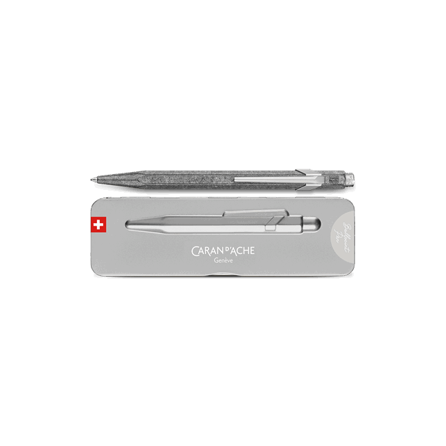 849™ ORIGINAL BALLPOINT SILVER PEN, WITH Silver Case - 849.069 - NEW