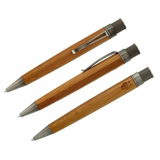 Retro 51 Bamboo Panda Bear Rescue Rollerball Pen, , Sealed - VRR-1810-3
