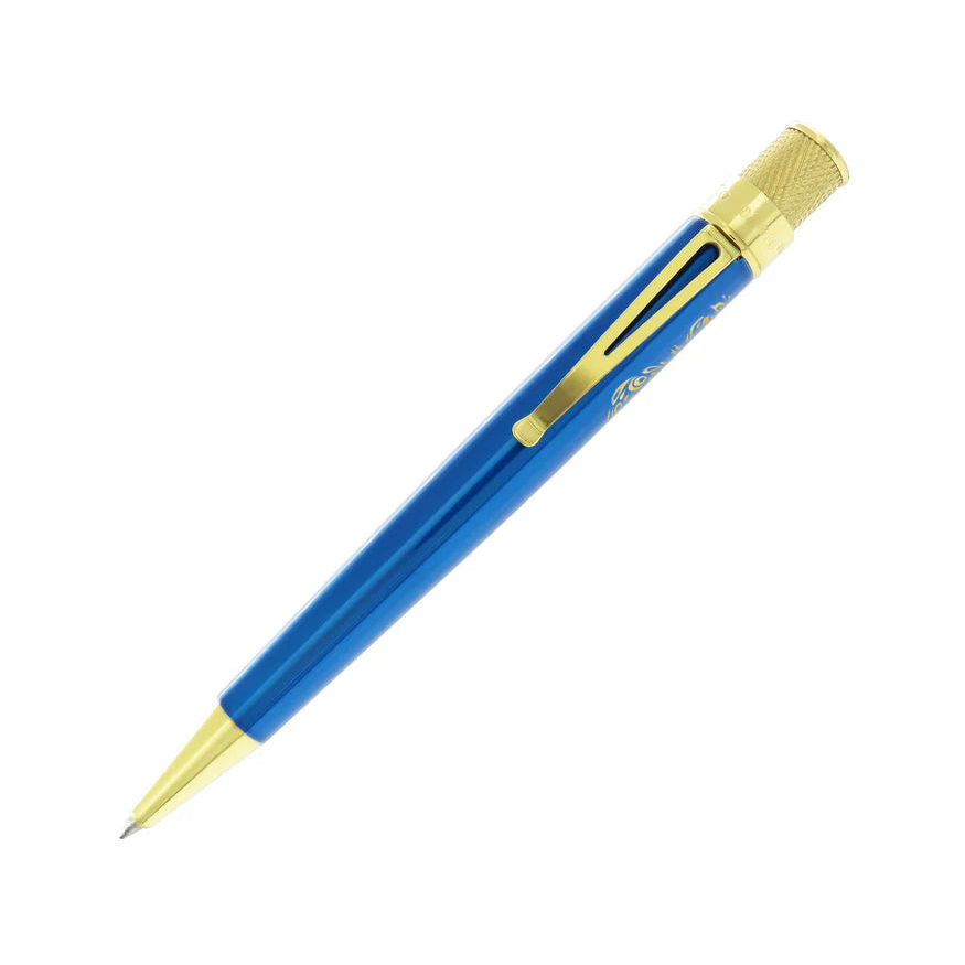 Retro 51 GOLDEN PEACOCK Rollerball Pen New Exclusive Release from UK