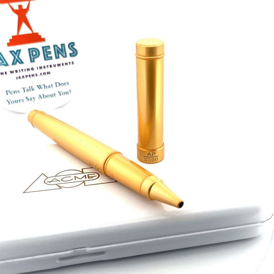 ACME Studios "Midas Gold - Flat” Rollerball Pen by LESLEY BAILEY - Limited Edition #402