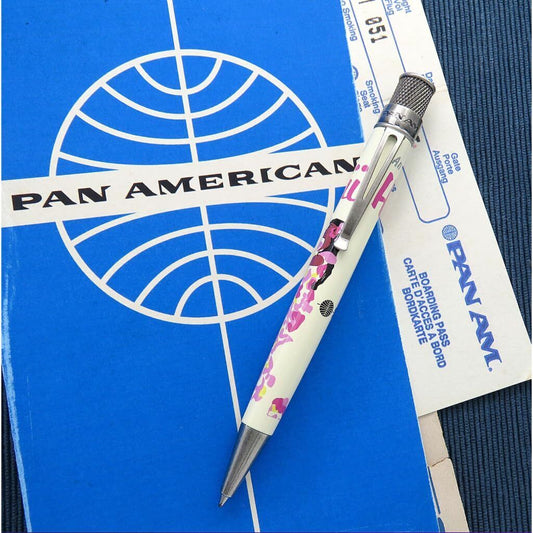 Retro 51 Tornado PAN AM Hawaii Airline Poster Rollerball Pen SERIAL #1