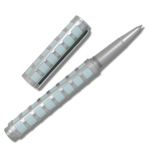 ACME Studios' “GRID” Rollerball by Architect MICHAEL GRAVES - NEW PEN IN BLUE WOODEN BOX