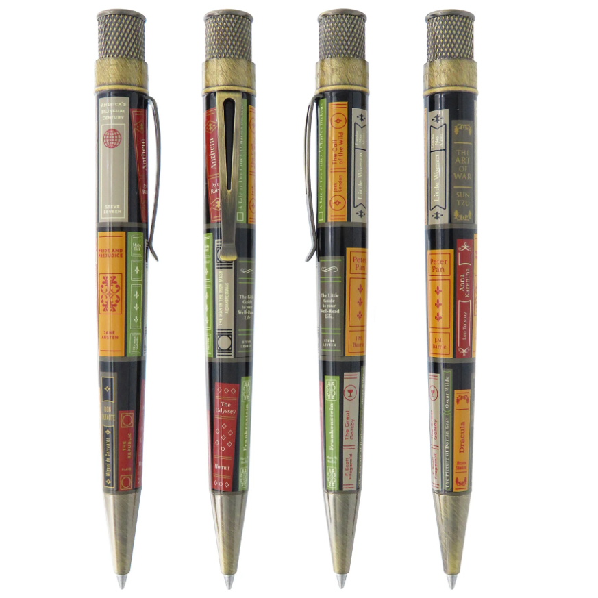 Retro 51 Pen Rollerball The Library - New Sealed