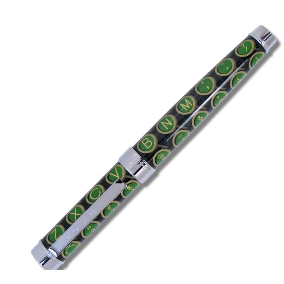 ACME Studio “QWERTY” Rollerball Pen by Designer M. DORET - NEW, Archived