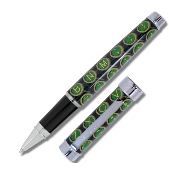 ACME Studio “QWERTY” Rollerball Pen by Designer M. DORET - NEW, Archived