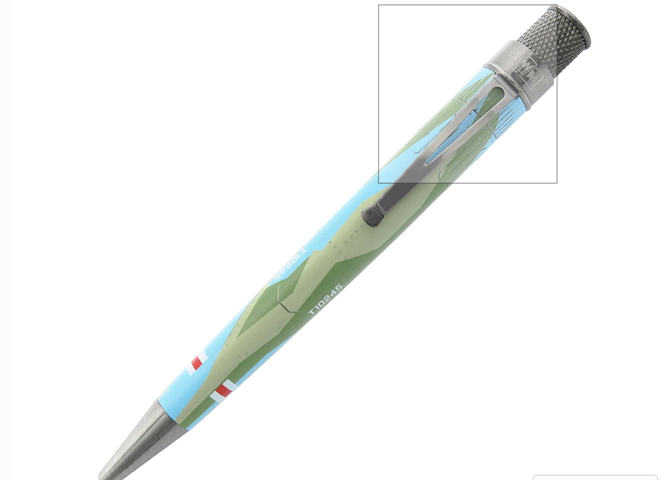 Retro 51 Tornado “Matilda Tank” Rollerball Pen – Collectible Military Theme