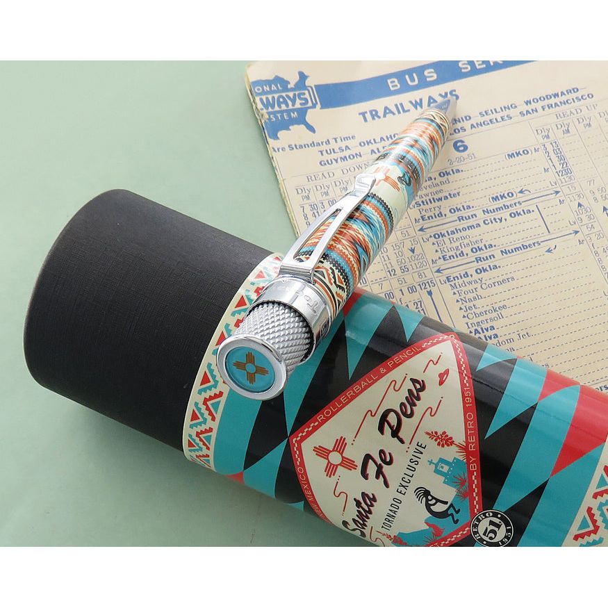 Retro 51 Pen and Pencil Set "Santa Fe" Same # on both items - New and openTube