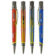 Retro 51 Gymkhana Red, Blue Rallye, Bumper Matching Set of Rollerball Pens