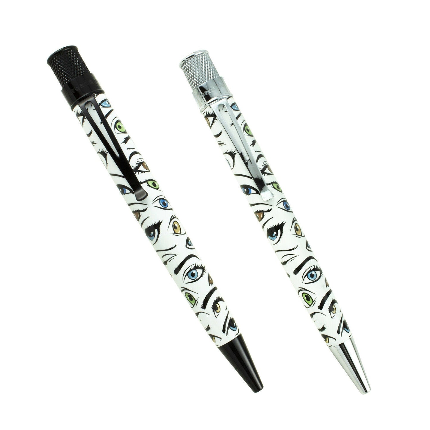 Retro 51 Pen Set - Eyes on You- 2 RB Pens with the same # - Sealed Lim Ed