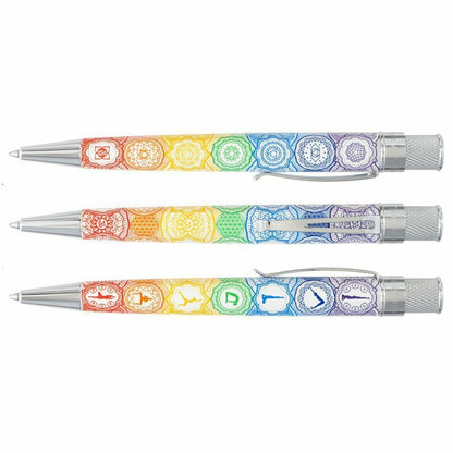 Retro 51 Yoga Chakra Rollerball Pen