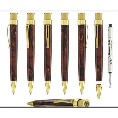 Retro 51 Pen Rball in 'Tis the Season Diamondcast Resin - Sealed #019