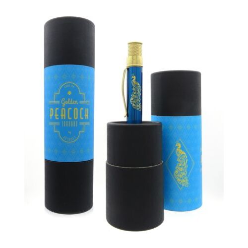 Retro 51 Golden Peacock Rollerball Pen