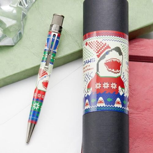 Retro 51 Pen Lim Ed 2022 Santa Jaws 2 Christmas Sweater NEW-Sealed - LOW #022