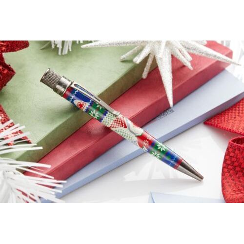 Retro 51 Pen Lim Ed 2022 Santa Jaws 2 Christmas Sweater NEW-Sealed - LOW #022