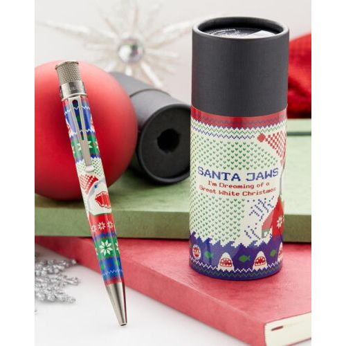 Retro 51 Pen Lim Ed 2022 Santa Jaws 2 Christmas Sweater NEW-Sealed - LOW #022