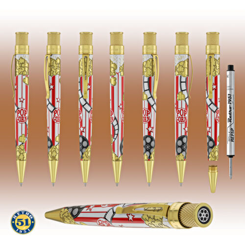 Retro 51 Tornado Rollerball in Movie Night - Limited Edition