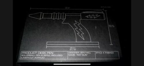 ACME Ray Gun Desk Pen by Ben Hall