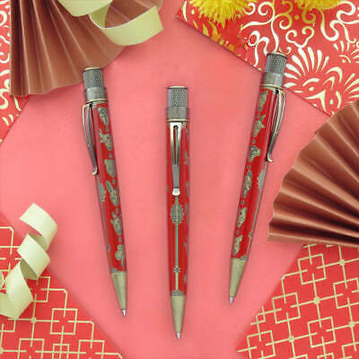 Retro 51 Lunar Zodiac - Year of the Dragon L.E. Rollerball Pen, New, Sealed, #'d