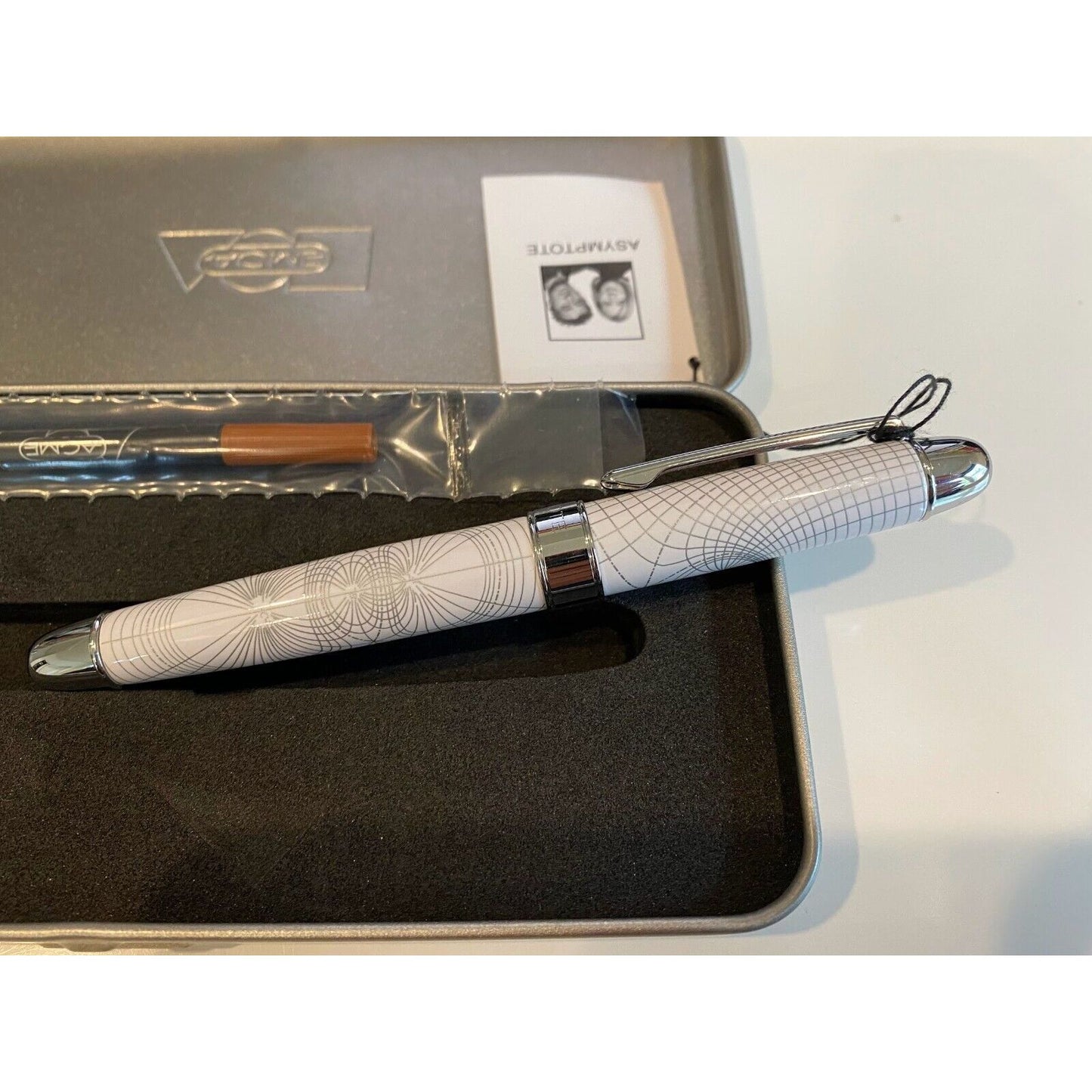 Acme Studios "METAMORPH" Standard Roller Ball pen Designed by Asymptote - NEW