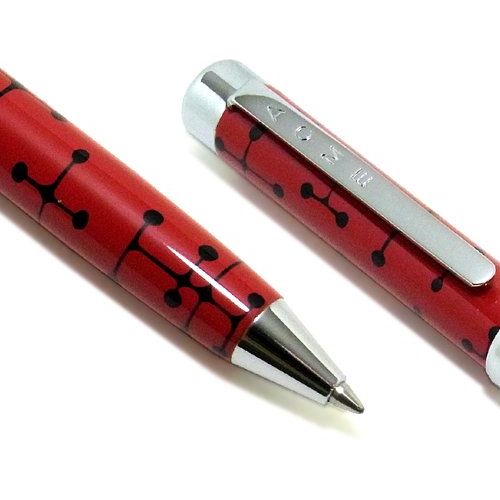 ACME Dots Red by Charles & Ray Eames Retractable Ballpoint Pen