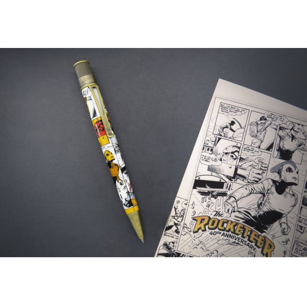 Retro 51 First Flight Comic Panel The Rocketeer Licensed Rollerball Pen