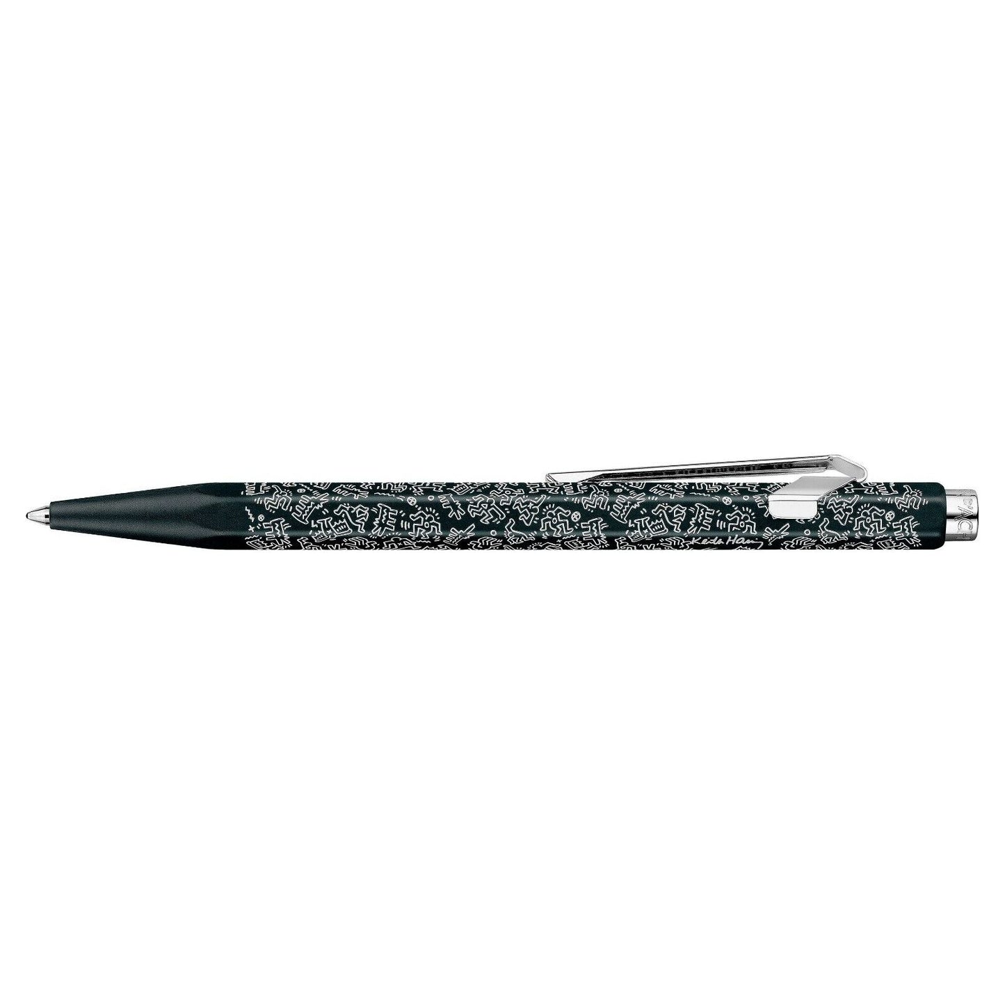 Caran d'Ache 849 Keith Haring Ballpoint Pen in Black - Christmas 2023 - NEW