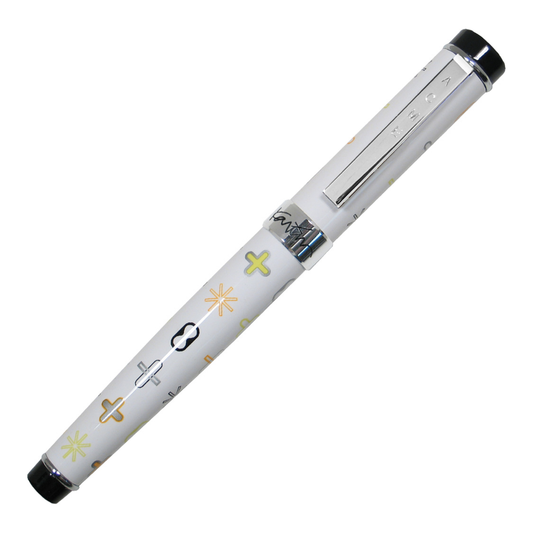Archived ACME Studio "White" Roller Ball Pen by Designer KARIM RASHID - NEW