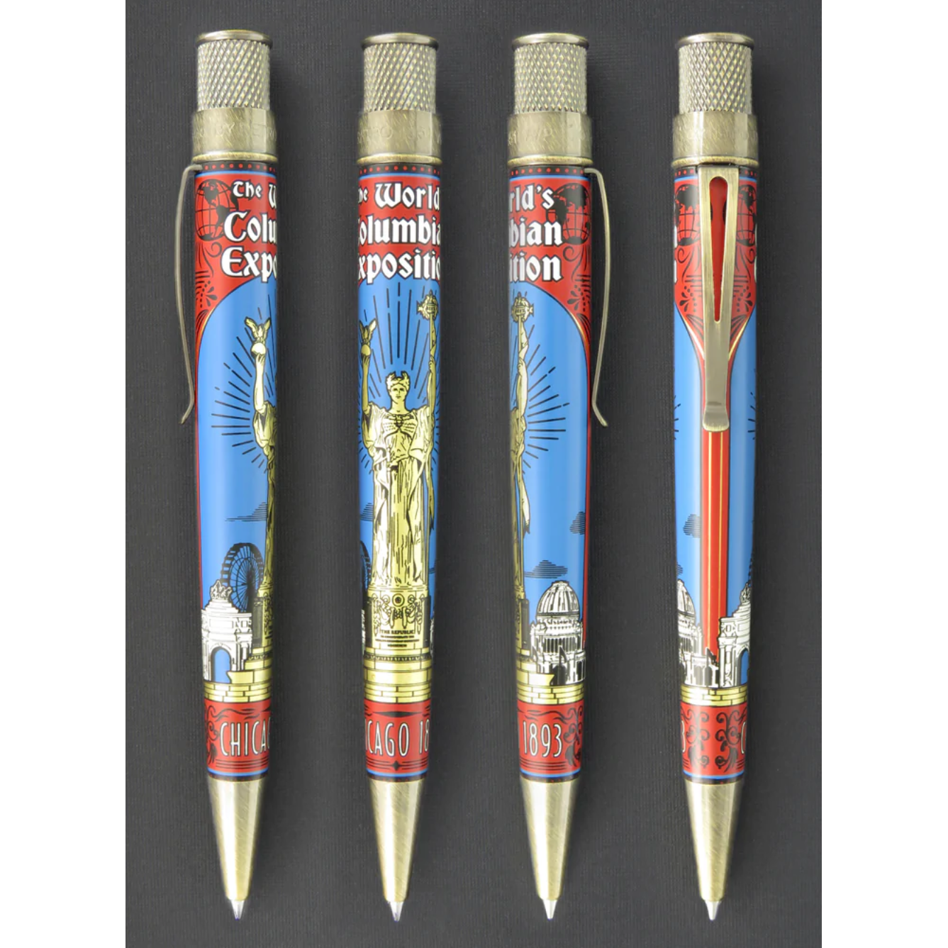 Retro 51 Ltd. Ed. Rollerball Pen - Columbian Exposition of 1893 - New, Sealed