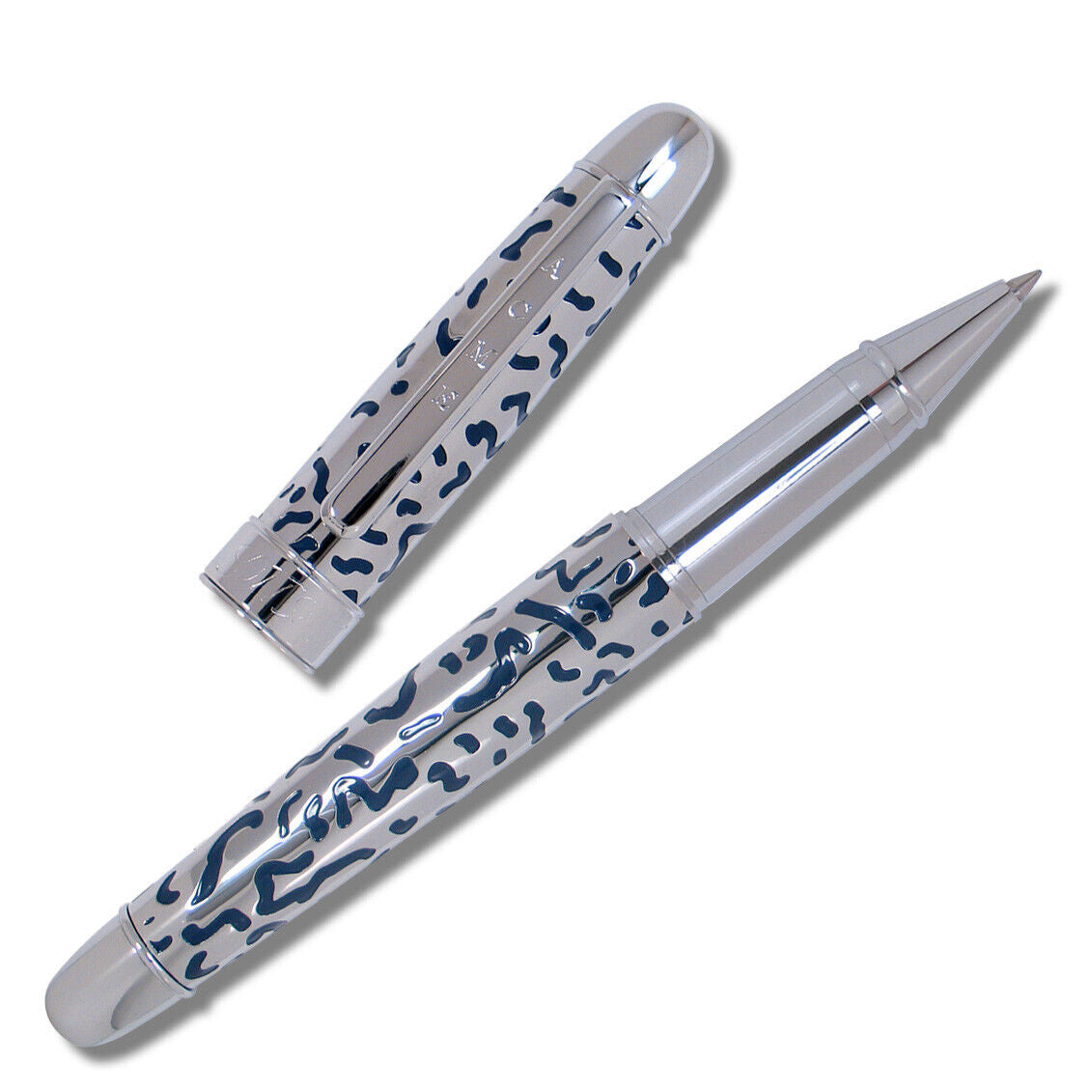 ACME Studio “BACTERIO” Etched Rollerball Pen by MEMPHIS Founder ETTORE SOTTSASS