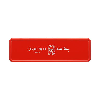 Caran d'Ache 849 Keith Haring Ballpoint Pen in Black - Christmas 2023 - NEW