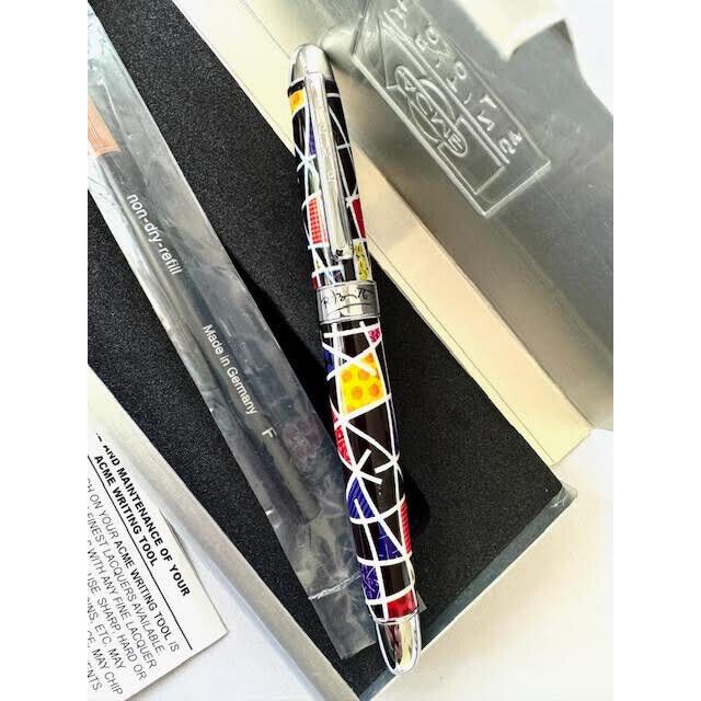 ACME Studio  JAN'S LANDSCAPE" ROLLER BALL PEN Designed by R. BRITTO
