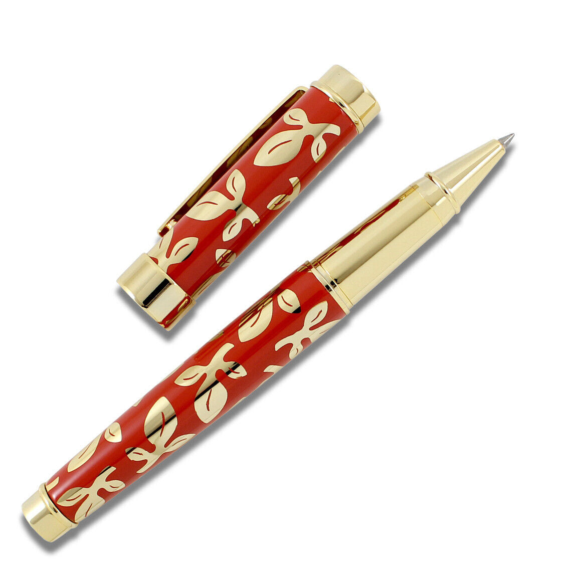 ACME Studio Hybrid "Leaf-Red" Roller Ball by M. GRAVES - NEW