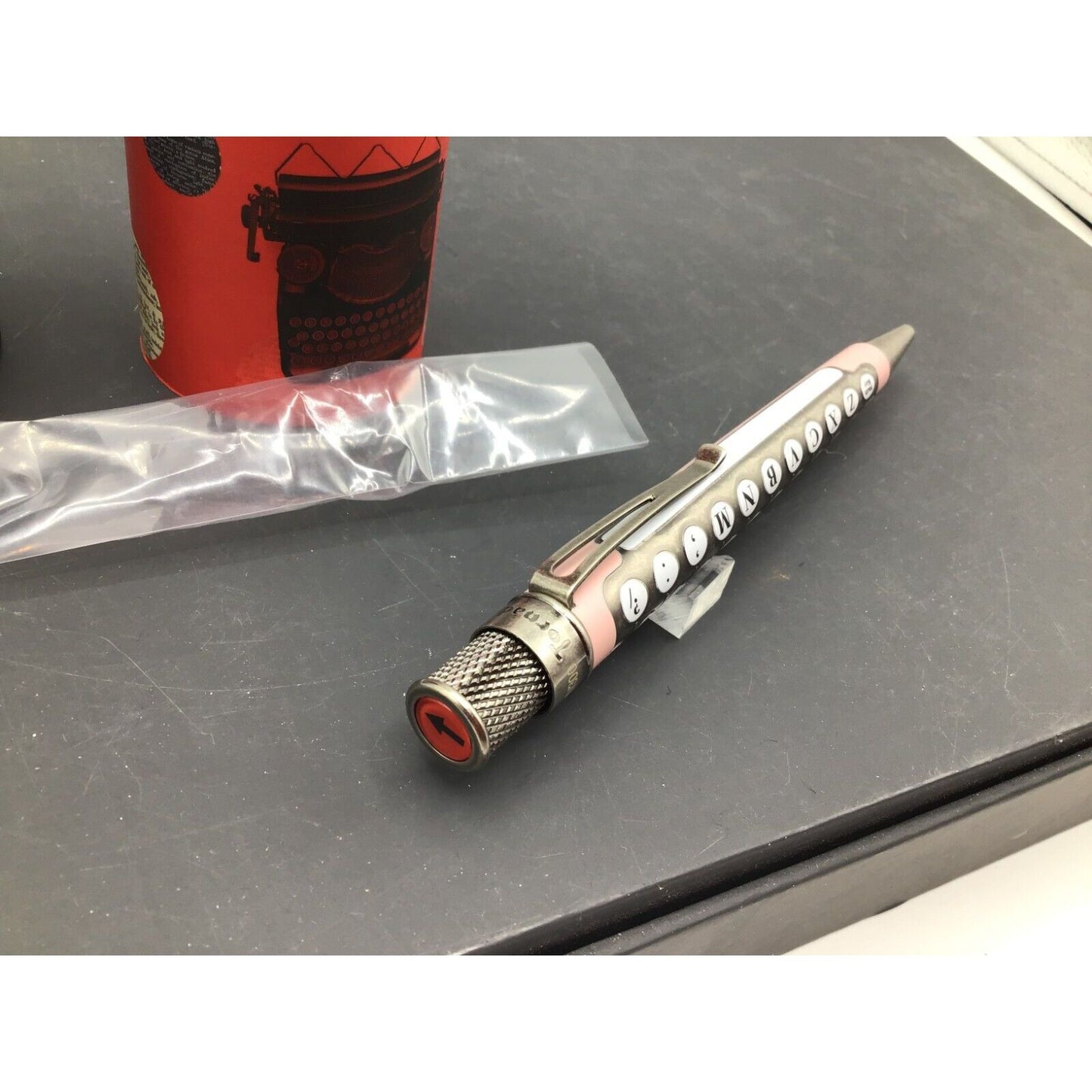 Retro 51 Pink Typewriter Rollerball Pen