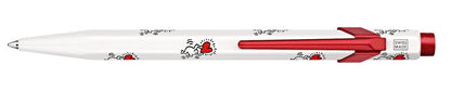 Caran d'Ache KEITH HARING 849 Ballpoint Pen White -Christmas 2023- Special Edition