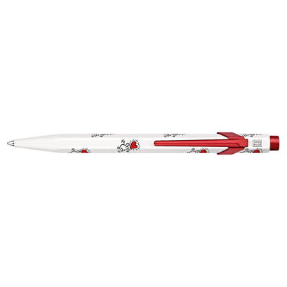 Caran d'Ache KEITH HARING 849 Ballpoint Pen White -Christmas 2023- Special Edition