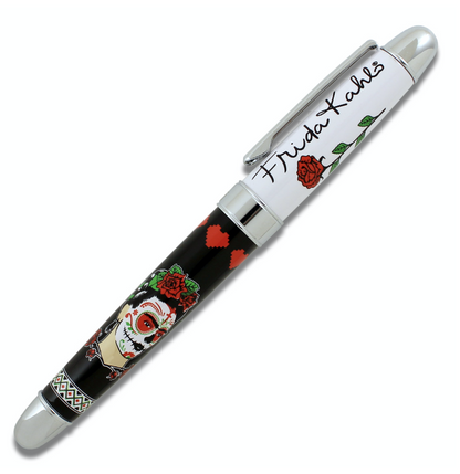 ACME Vida y Muerte from the Frida Kahlo Collection Rollerball Pen in Wooden Box