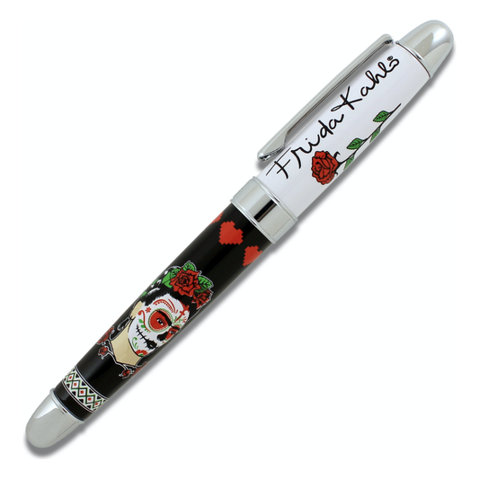 ACME Vida y Muerte from the Frida Kahlo Collection Rollerball Pen in Wooden Box