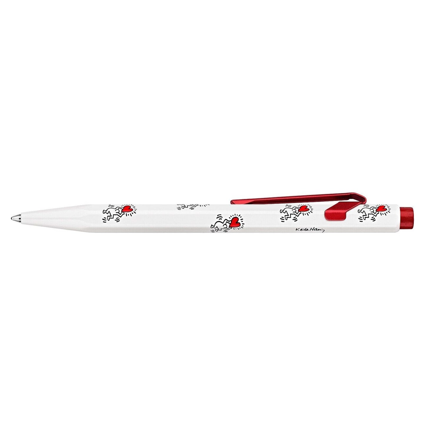 Caran d'Ache KEITH HARING 849 Ballpoint Pen White -Christmas 2023- Special Edition