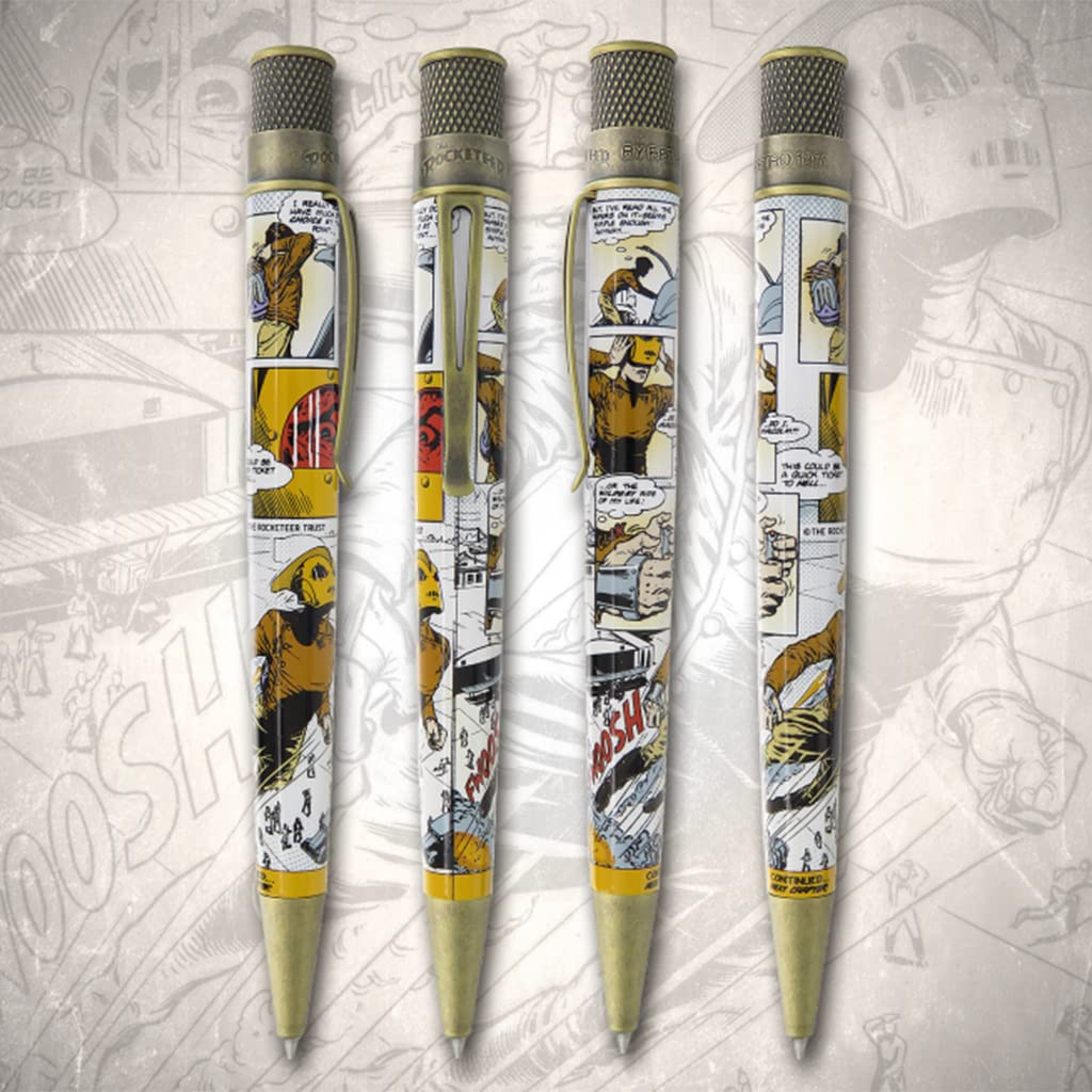 Retro 51 First Flight Comic Panel The Rocketeer Licensed Rollerball Pen