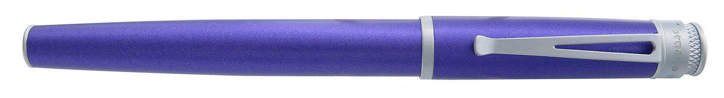 Retro 51 Frosted Metallic Ultraviolet with Satin Trim Fountain Pen