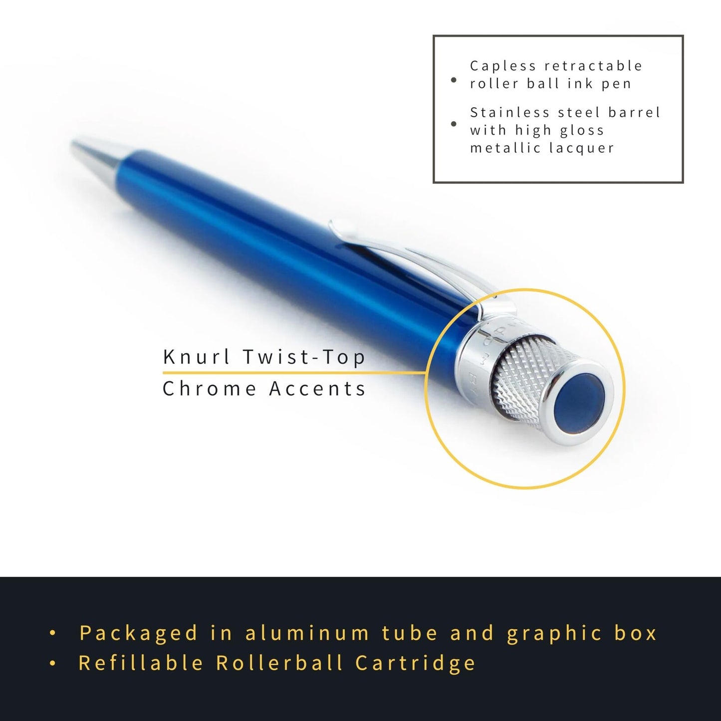 Retro 51 ™ Classic Lacquer Rollerball Pen - Peacock