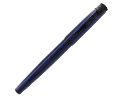 Retro 51 ™ Stealth - Blue Black Fountain Pen, Medium nib