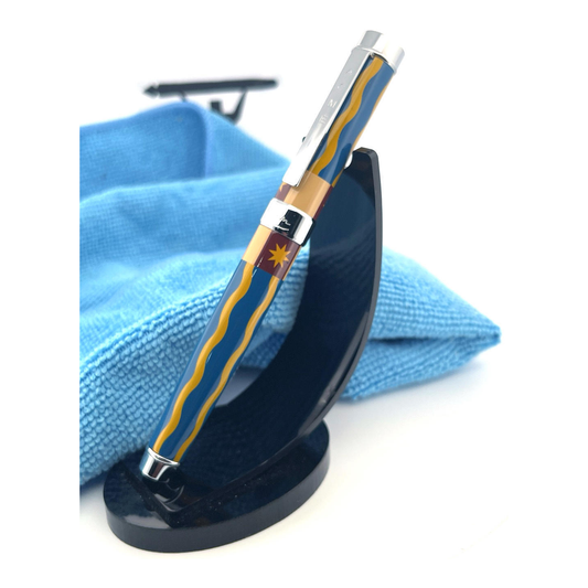 ACME Studios' "Siena 1" Silver Rollerball Pen by Michael Graves