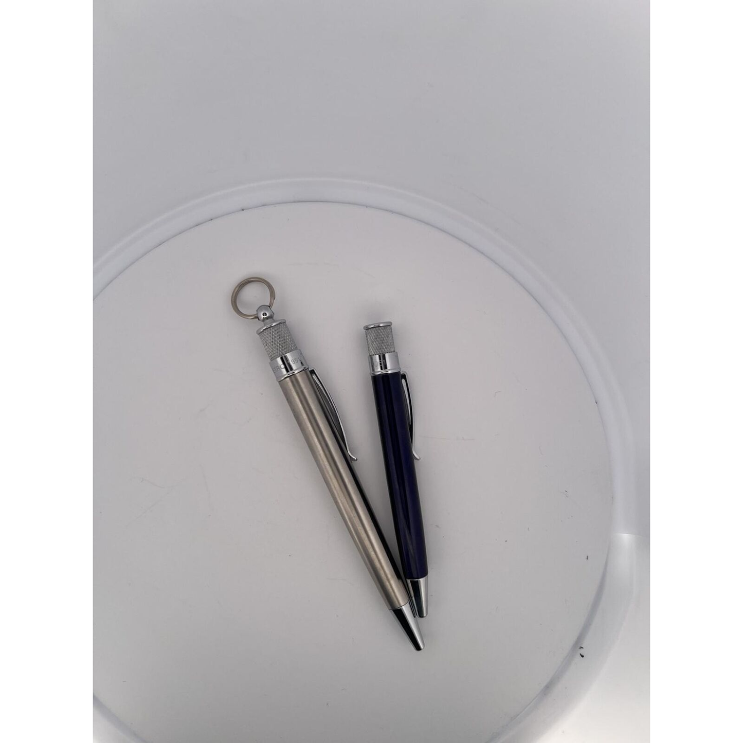 Retro 51 Elite Double Barrel Rollerball Pen Cobalt Blue Lacquer  New