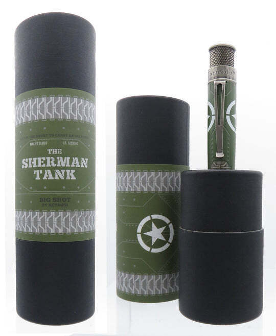 Retro 51 Rollerball Pen - Sherman Tank Big Shot New and Sealed Tube