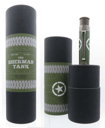 Retro 51 Rollerball Pen - Sherman Tank Big Shot New and Sealed Tube