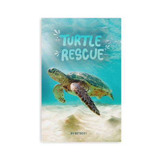 Retro 51 Book Sea Turtle Rescue  - NEW Notebook