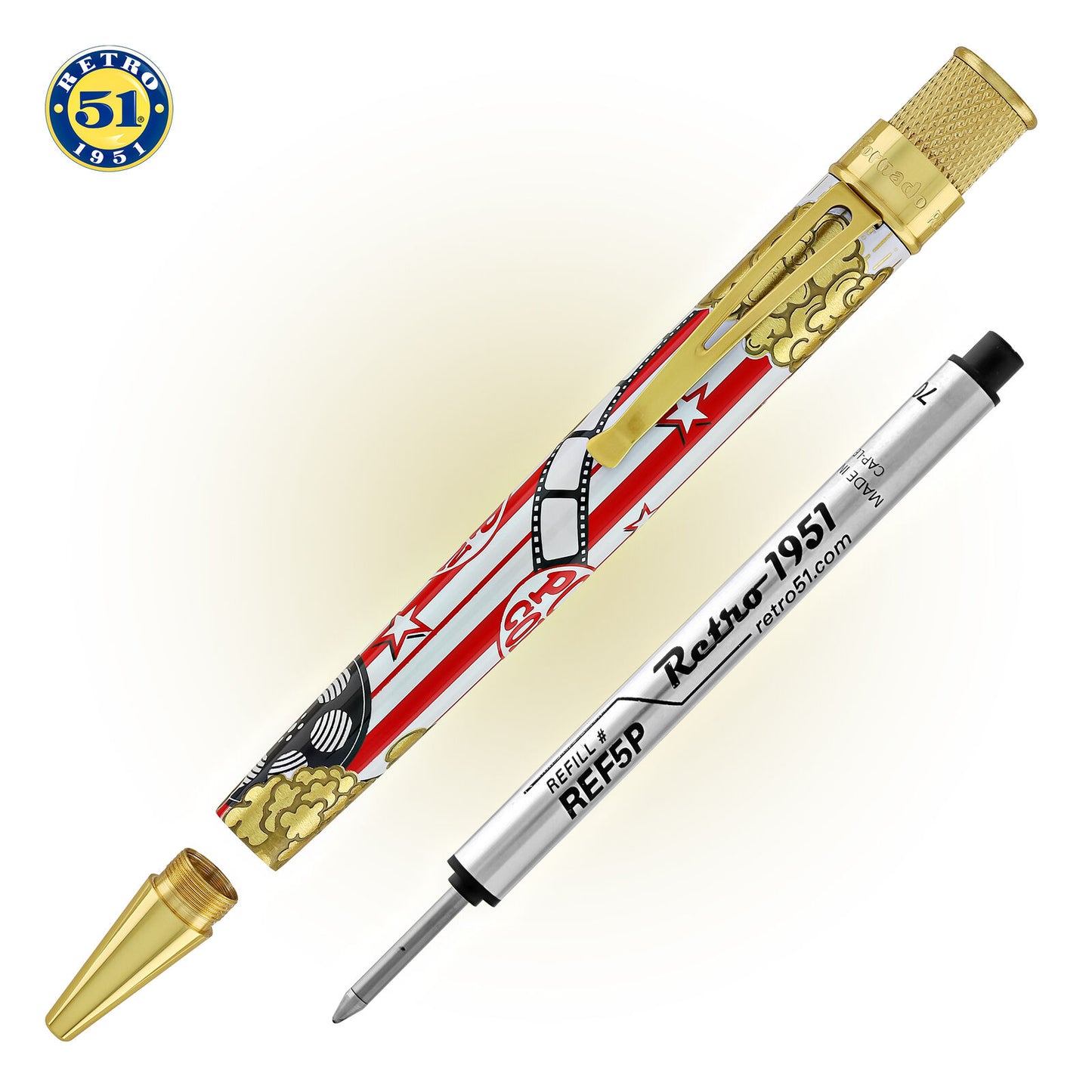 Retro 51  Rollerball in Movie Night - Limited Edition