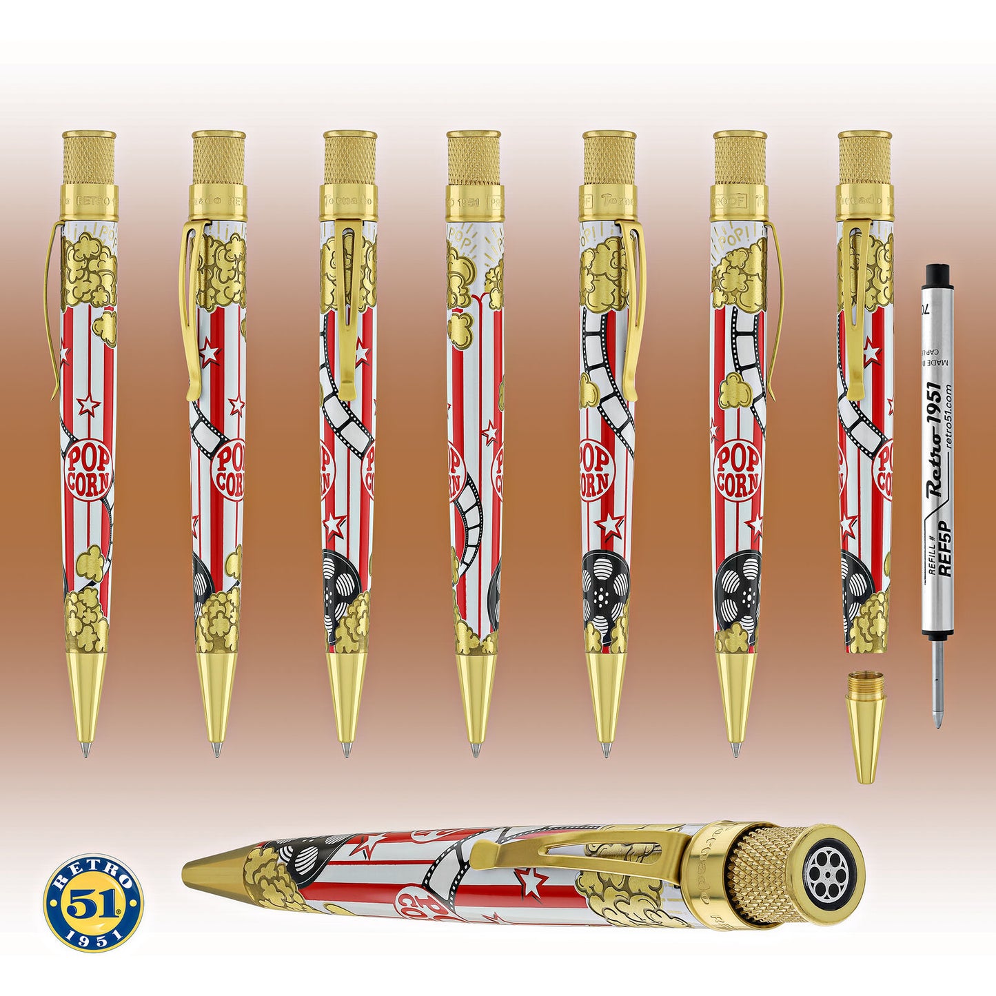 Retro 51  Rollerball in Movie Night - Limited Edition